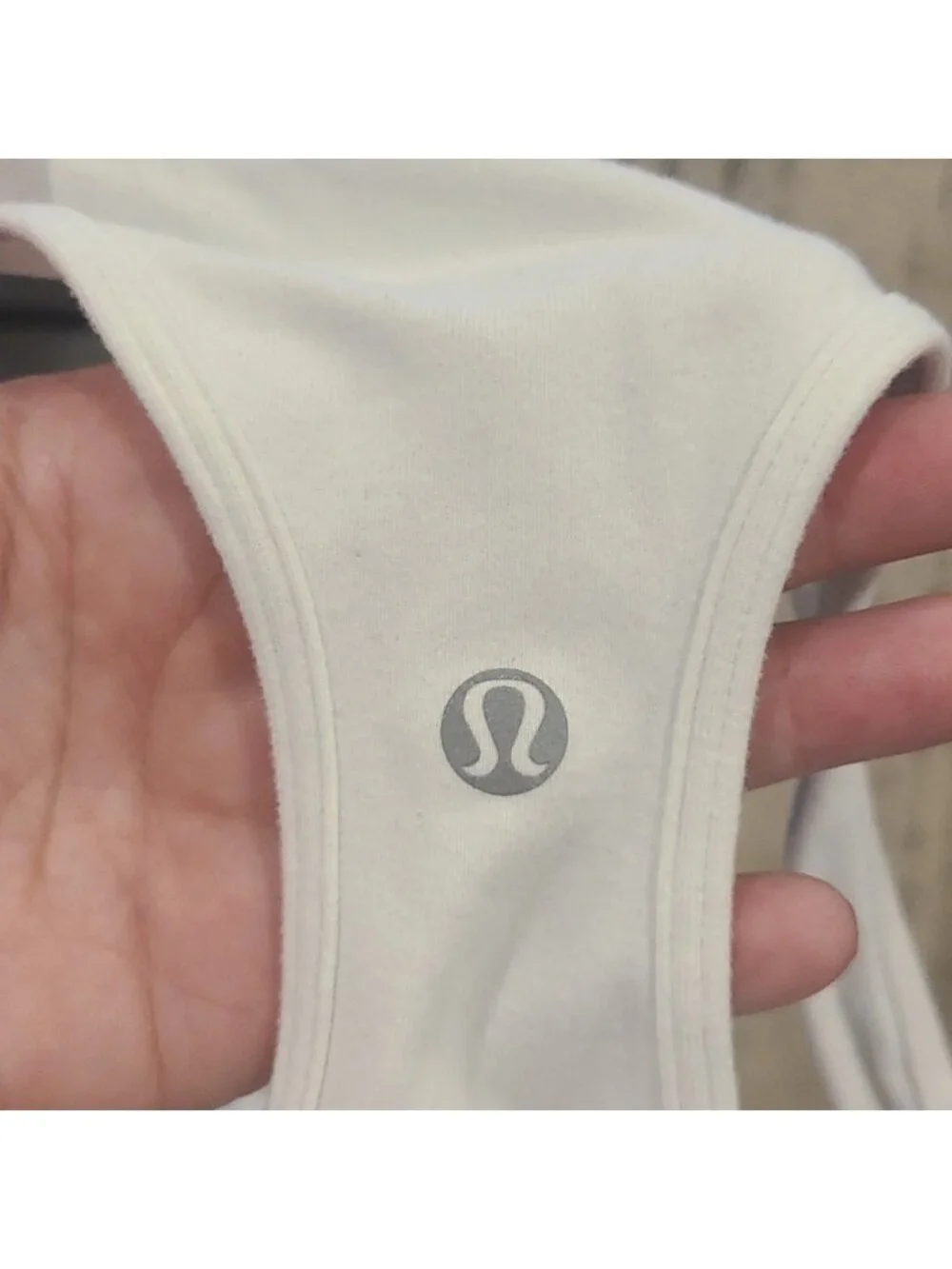 Lululemon Cool Razorback Rare UTKAT Asana tank white